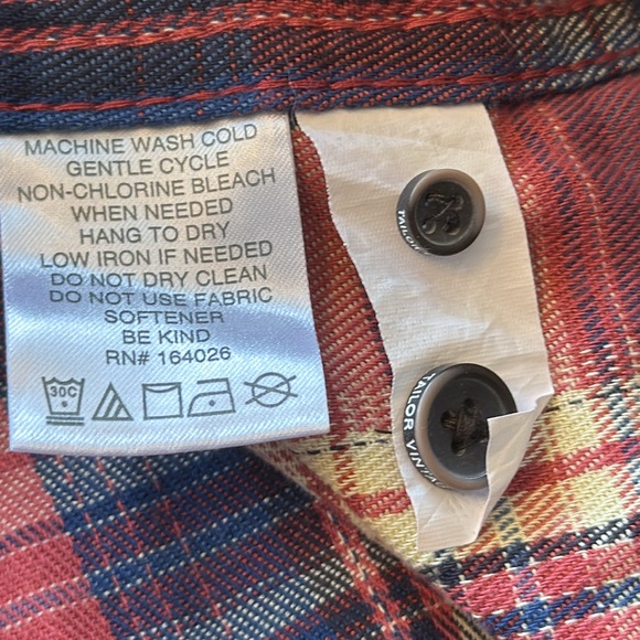 Tayl Vintage super soft flannel shirt size XXL - Picture 4 of 5
